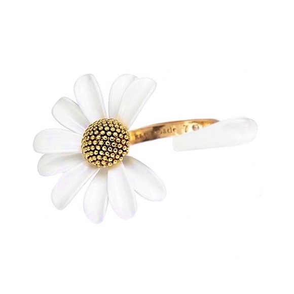 kate spade Jewelry - KATE SPADE • Into the Bloom Flower Adjustable Ring